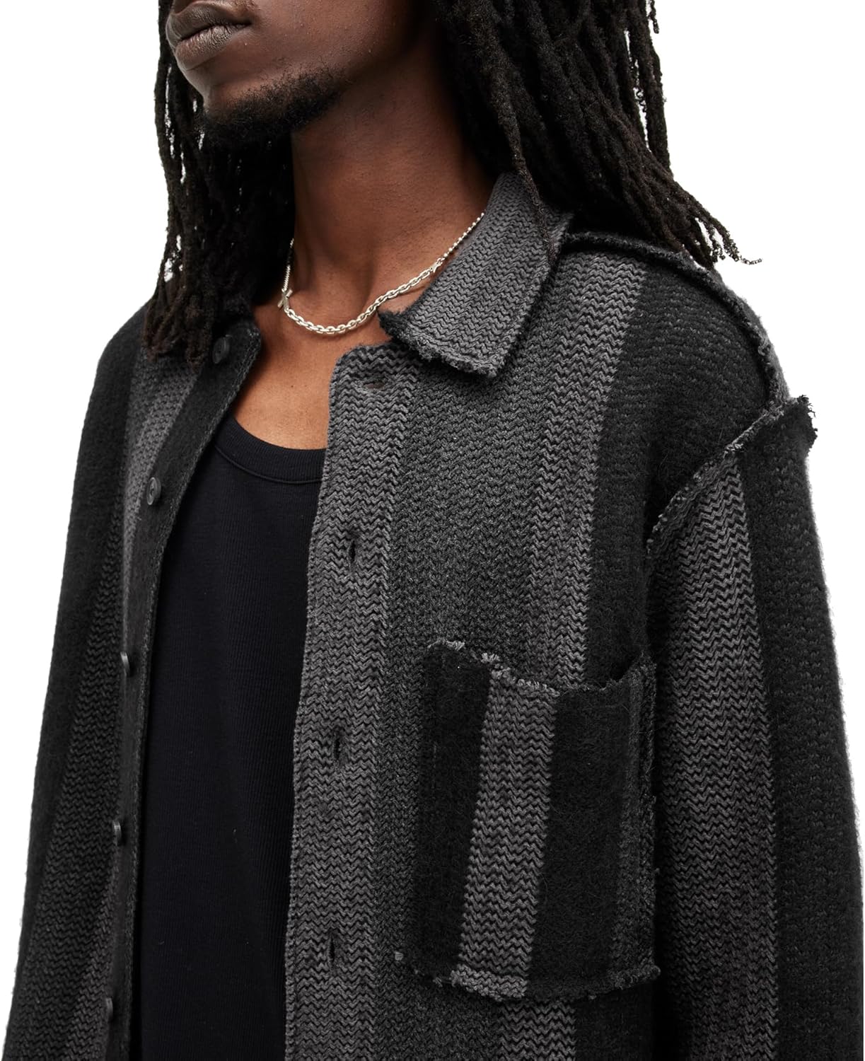 Allsaints Mens Temper Cardigan - Image 3