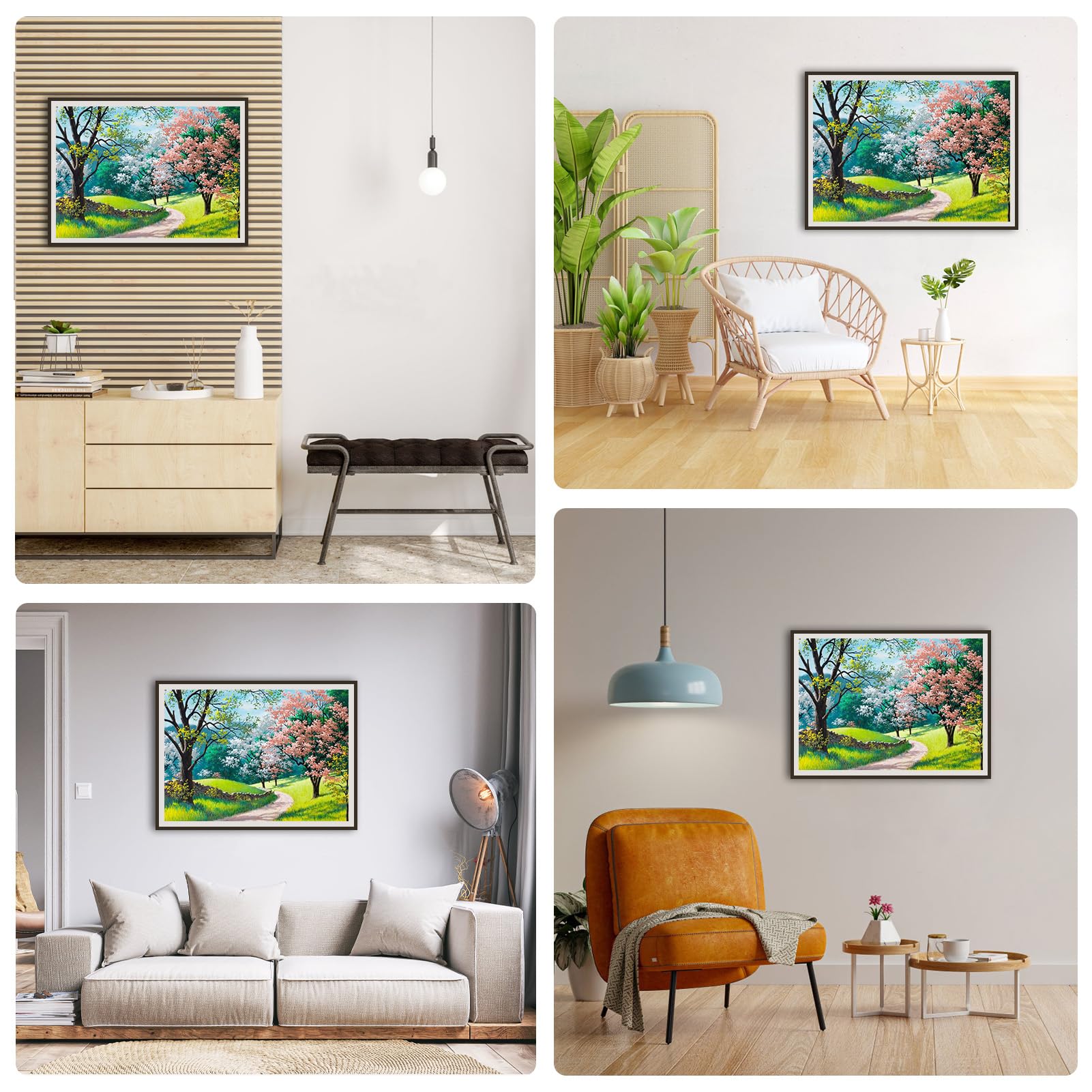DAERLE DIY Eule Diamant Painting Bilder für Erwachsene Kinder, 5D Bunte