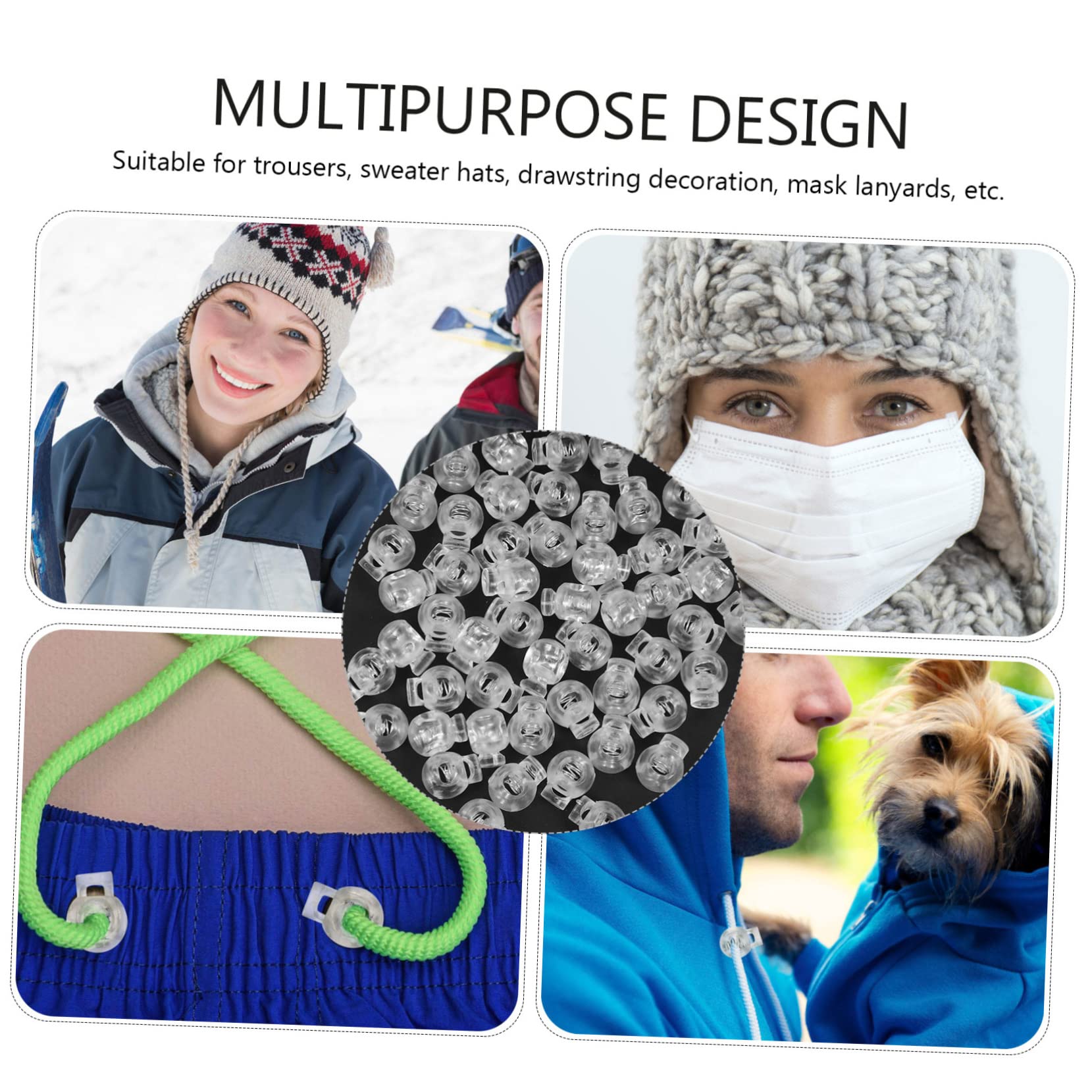 12 Fermacorda In Metallo Per Felpe E Pantaloni - Coulisse Regolabili Stile Urban - Foto 10