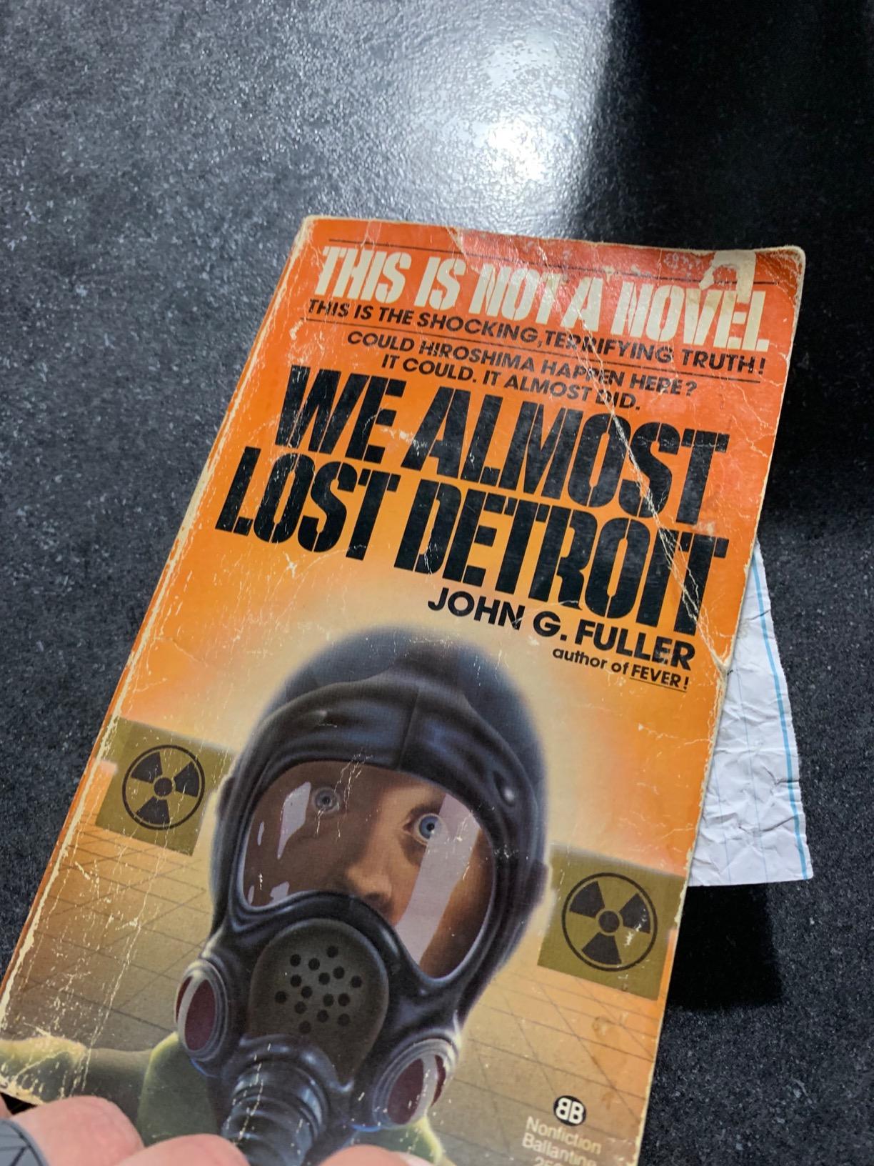 Water damage.. I found out when the world will end on page 25?