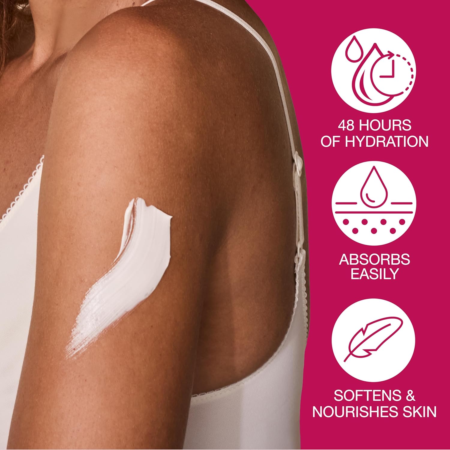 Hempz Brazilian Berry Beauty Actives Lotion with Peptides and Amino Acids, Hydrating and Firming Moisturizer for Body, Hands and Feet 17 oz. - Image 5