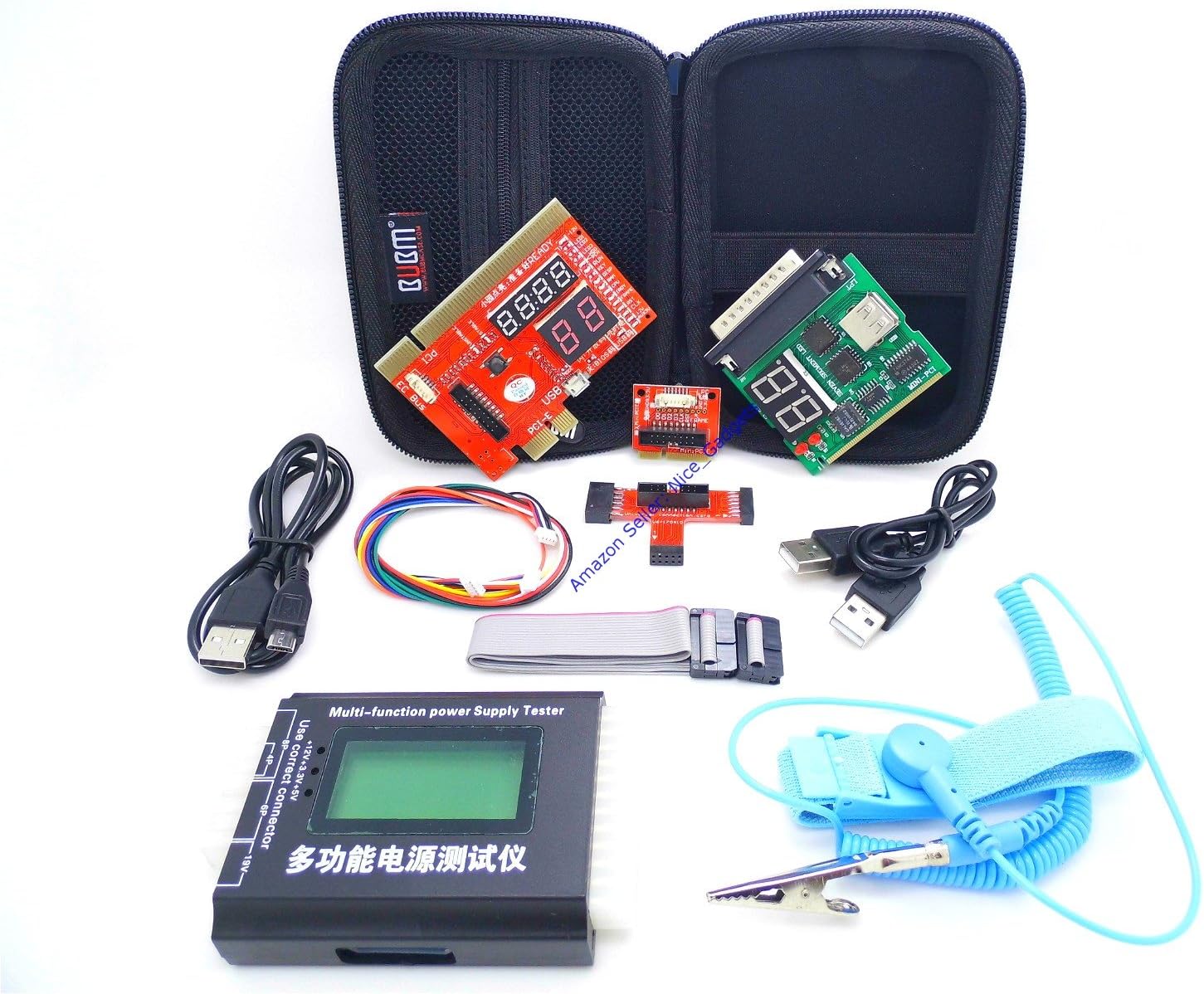 New PCIe LPC Complete Desktop Laptop Computer Motherboard Power Diagnostic Analyzer POST Test Pro Kit