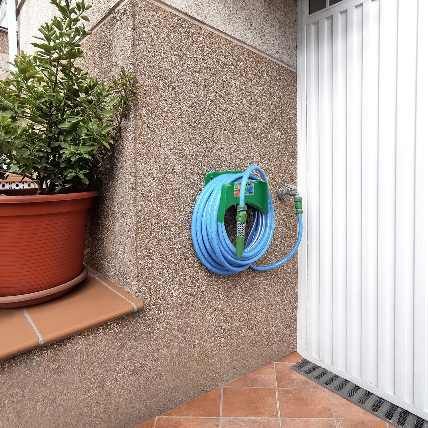 Tubo a maglia No Torsion Blue Ø 15 mm Rotolo 50 metri Tubo Anti Torsion, Tubo Senza Pieghe, Tubo Senza Nodi