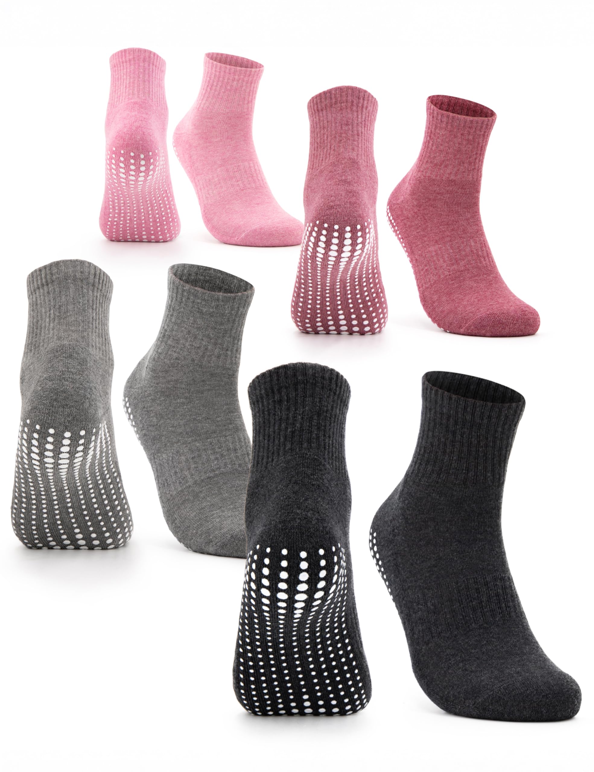 Occulto Damen Stoppersocken 80% Baumwolle 2-4 Paar (Modell: Madeleine)