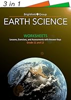 Earth Science | Printable Lessons, Exercises, and Assessments with Answer Keys (208 Sets, 436 Pages)