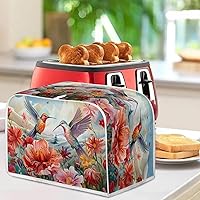 Vista 12 de Marbling Butterfly Print 2 Slice Toaster Dust Cover, Kitchen Small Appliance, Anti Dust and Fingerprint Bread Machine Cover