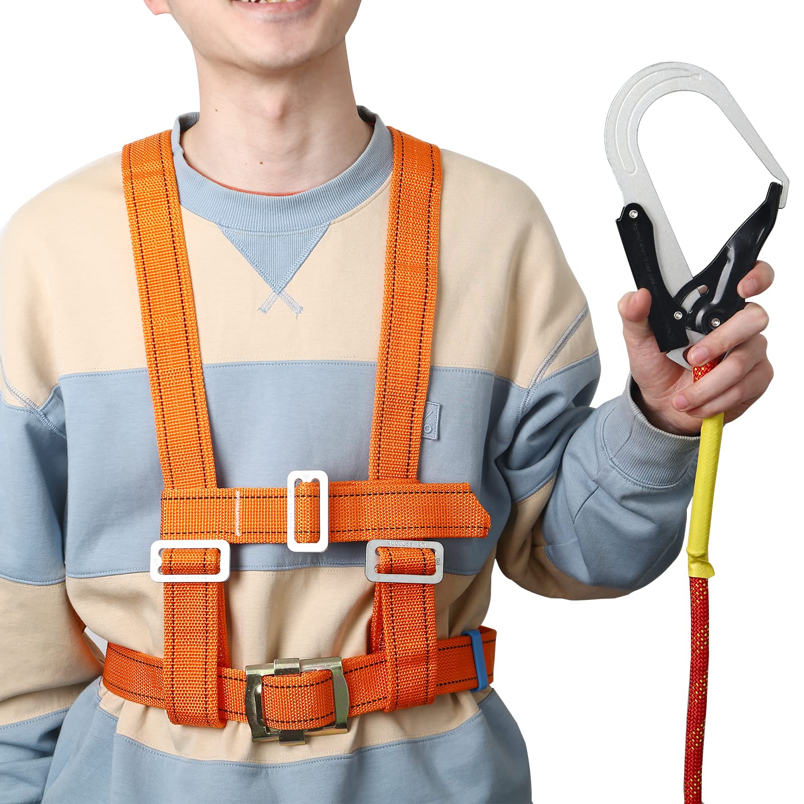 Cinturón de seguridad anticaídas, set de protección contra caídas, multiusos, cinturón de seguridad de cuerpo entero, trabajo aéreo, protección contra caídas