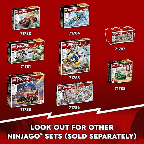 Miniatura 7 de LEGO NINJAGO Cole’s Earth Dragon EVO 71782, Figura de juguete de acción actualizable para niños y niñas con criatura Escorpión de batalla y 2