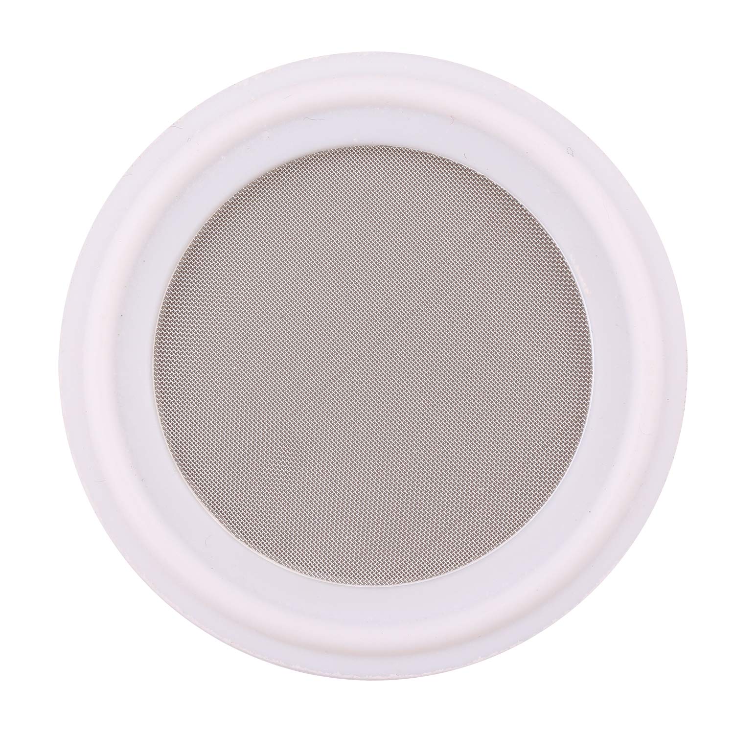 DERNORD 1.5" PTFE (Teflon) Sanitary Gasket w/Stainless Screen - Tri Clamp Clover (100 Mesh)