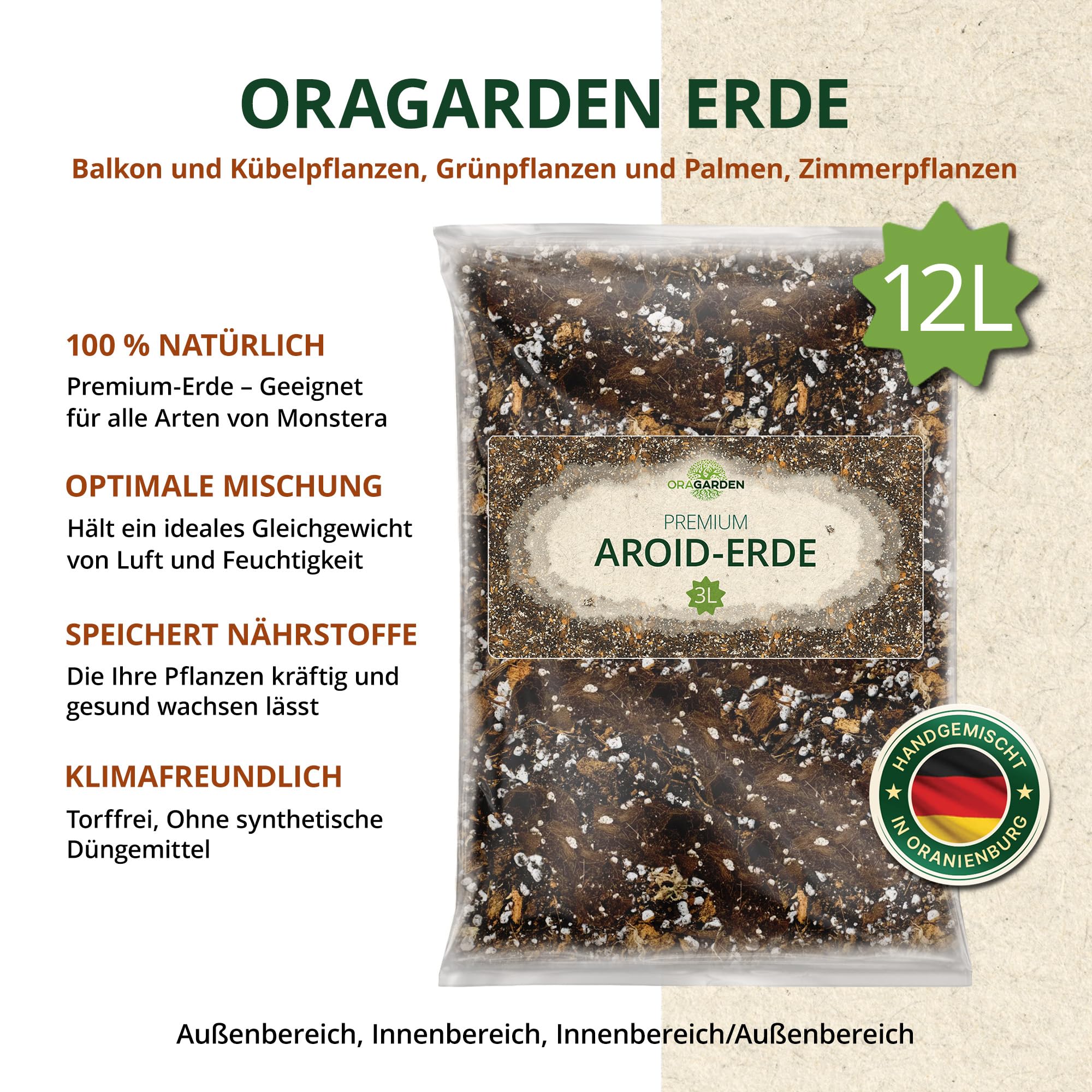 Terreau Aroid Mix 12 Liter