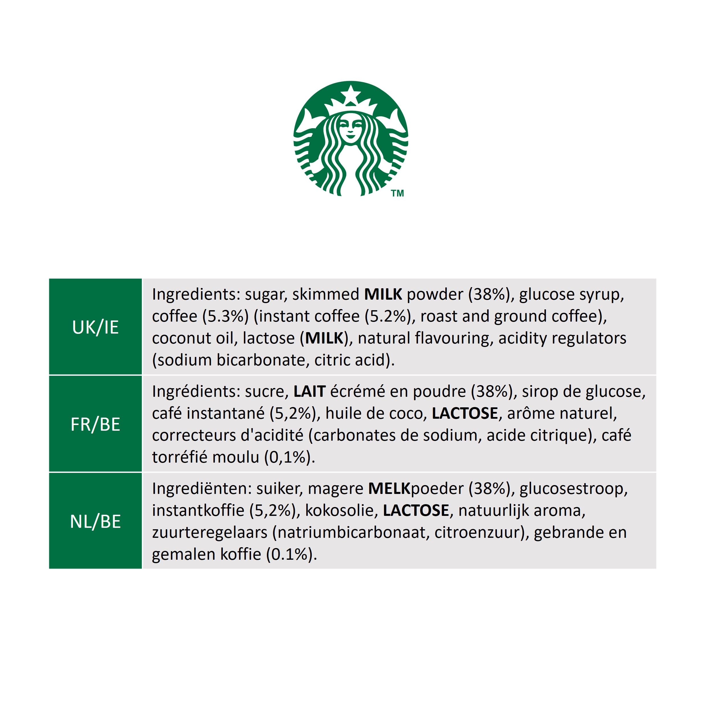 STARBUCKS White Mocha Spécialités Instantanées Gourmandes 12 x 5 (60 Sachets)