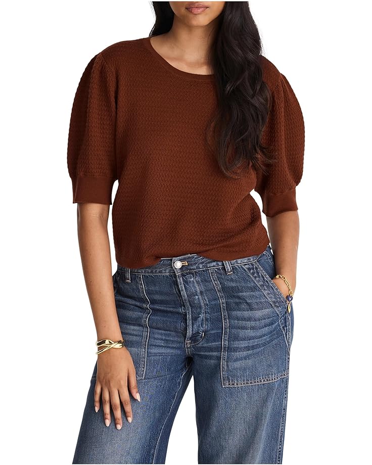 Madewell Merino Silk Diana Fem Tee - Main View