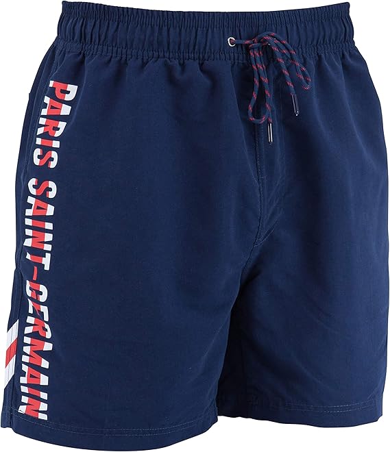 Tee Shirt Psg Enfant Short De Bain PSG Officiel Enfant - Collection Paris Saint Germain, Polyester - Supporter Maillot Bain Officiel Psg