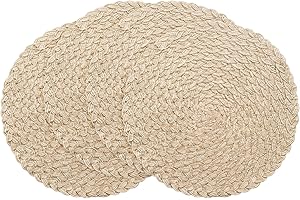 Floroom Round Linen Placemats: A Bohemian Epitome for Dining Delights