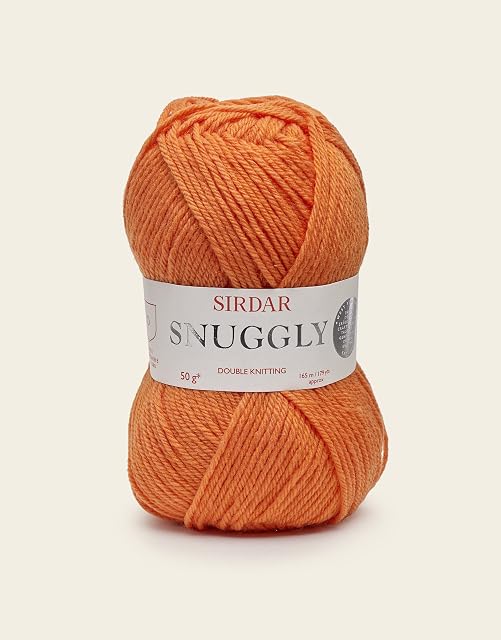 Sirdar Snuggly DK Double Knitting, Tangerine (489), 50g