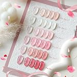 Born Pretty Milky White Jelly Nude Pink Gel Nail Polish Sheer Translucent | Long-Lasting,Nature Formula,Easy&Smooth to Apply,High Gloss Shine,Fast Cure Under LED lamp,Suitable for Salon&DIY at Home