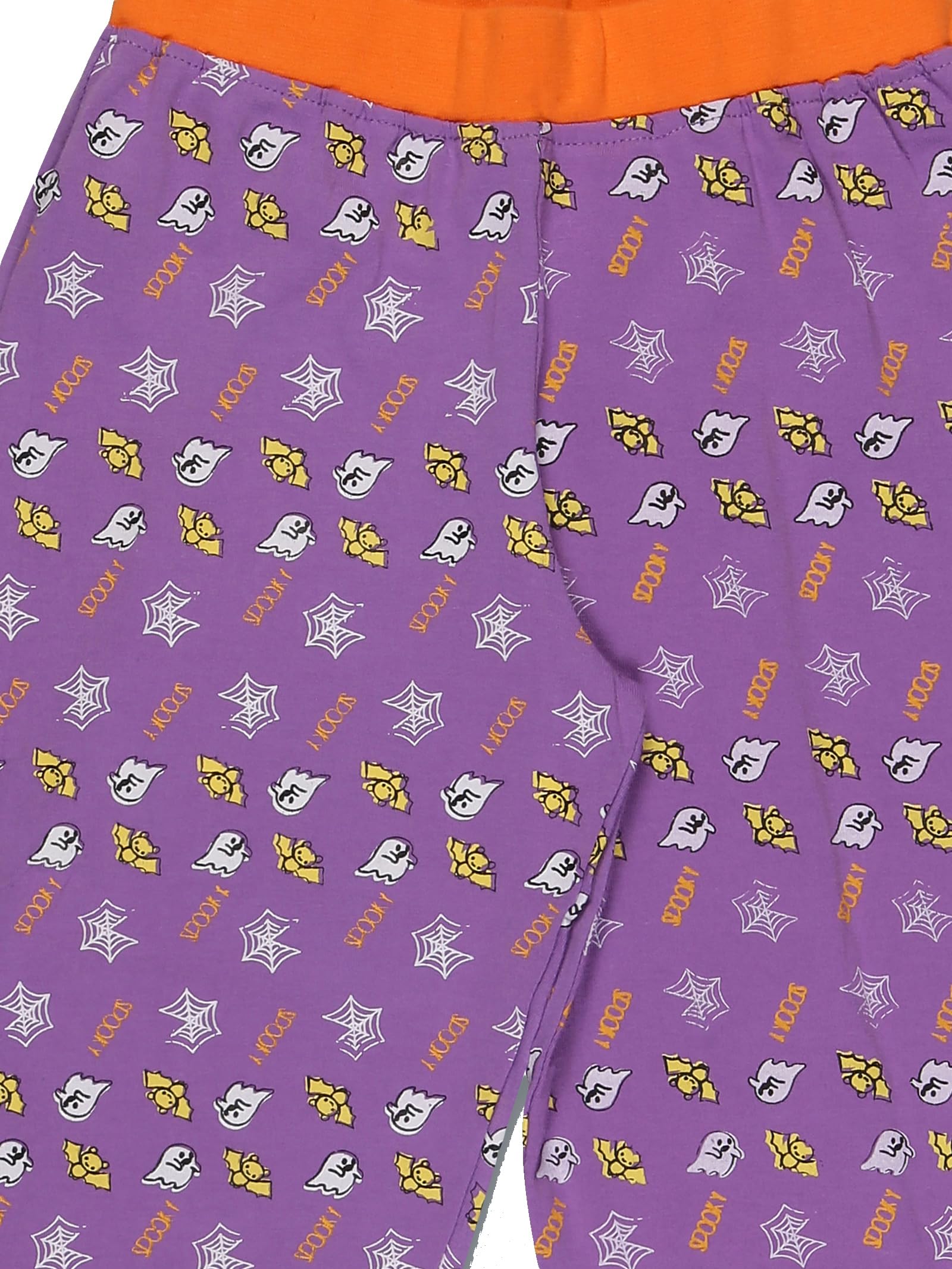KiddoPanti Girl's AOP Pyjama Pant, Purple, 4-6Y 1
