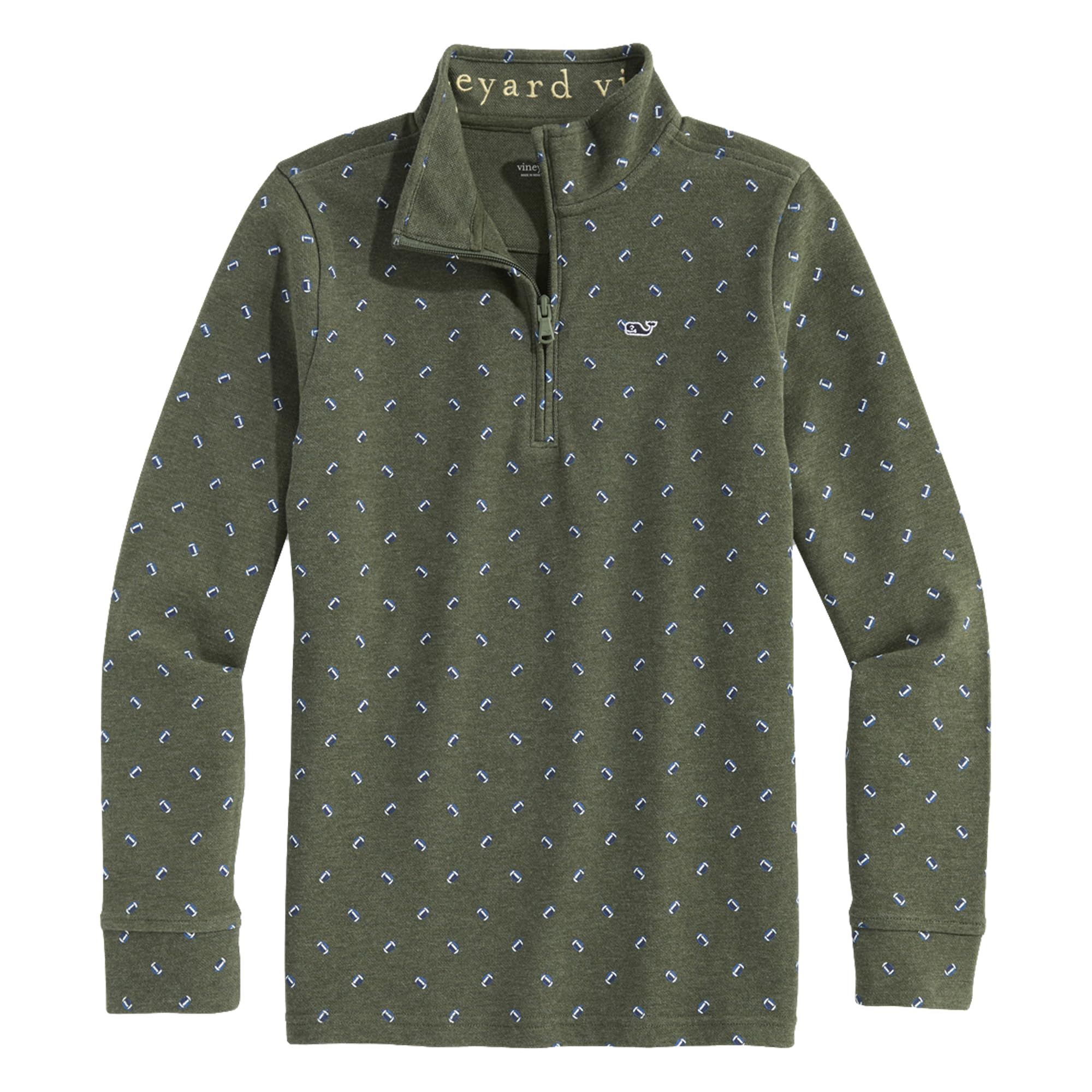 vineyard vines Boys' Saltwater 1/4 Zip (Toddler/Little Kid/Big Kid)