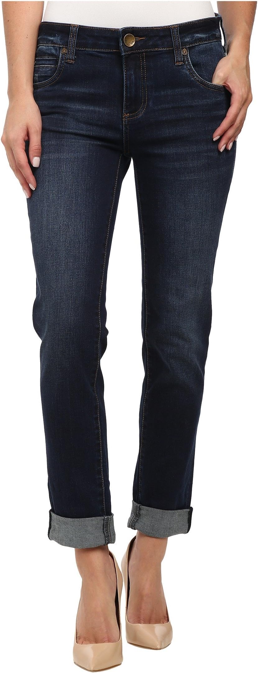 KUT from the Kloth Women's Catherine Boyfriend Jean in Authenticity