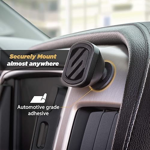 Miniatura 28 de Scosche MMD-RPSP1 MagicMount Select - Soporte magnético para teléfono de automóvil, soporte magnético fuerte para iPhone y Android, soporte