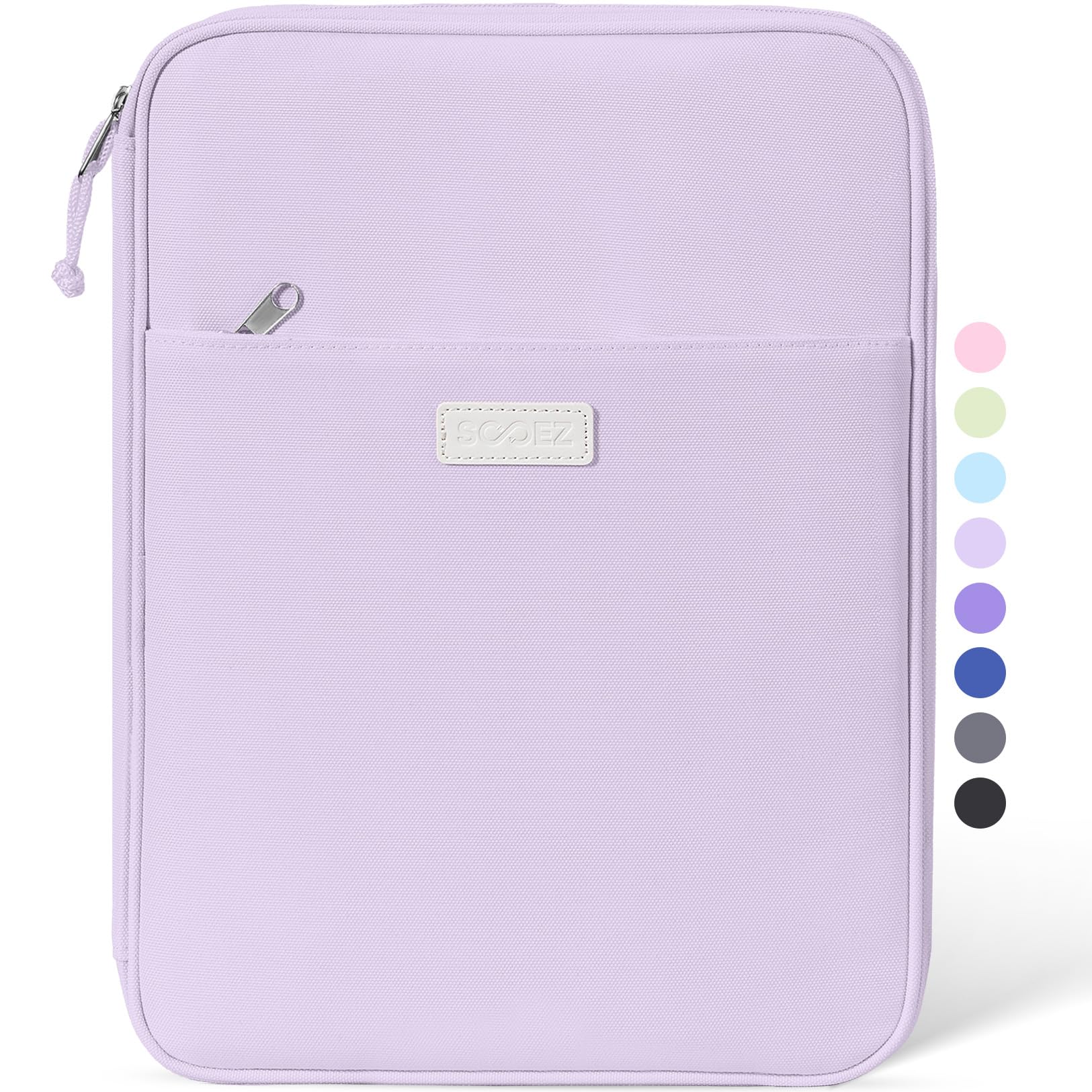 【幻の名作】SAZABY Binder Spiral Ring Bag Amazon.com : Sooez Zipper Binder Bag, 1 Inch Binders 3 Ring O-Ring