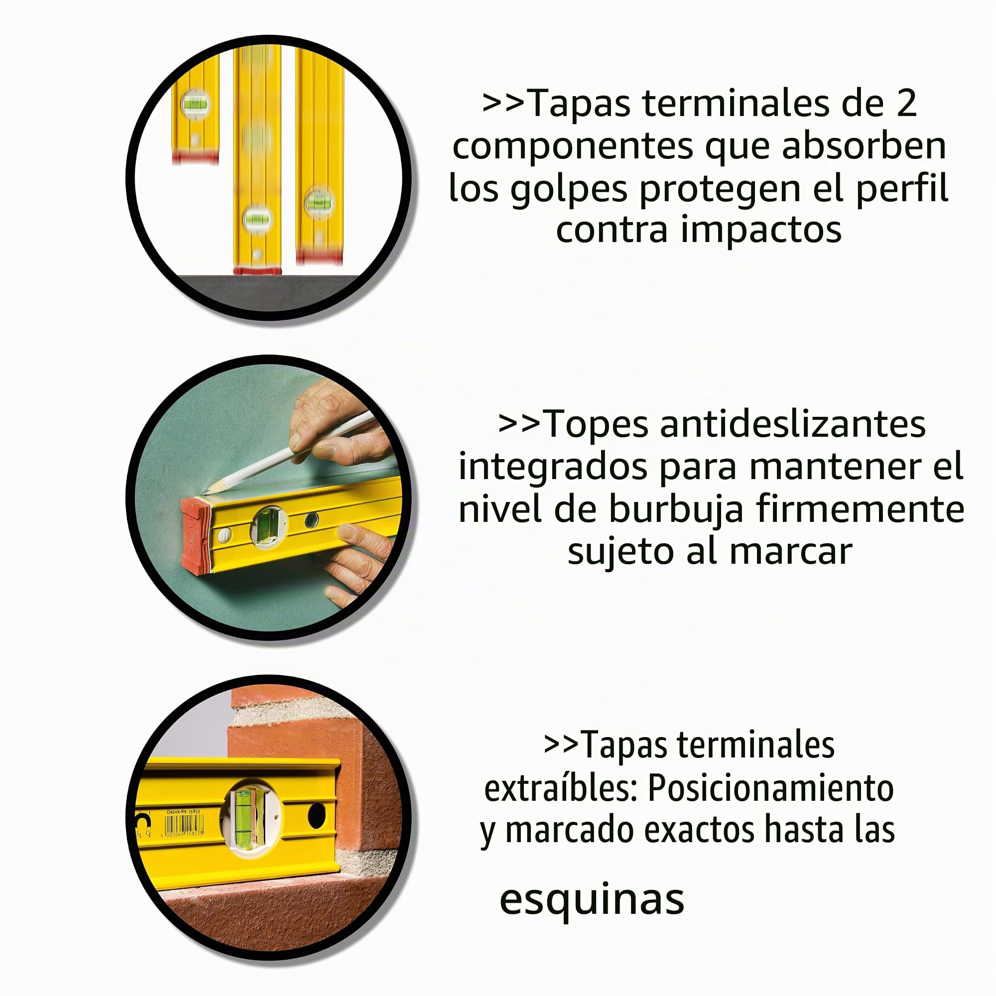 Stabila 15229 Nivel de Burbuja