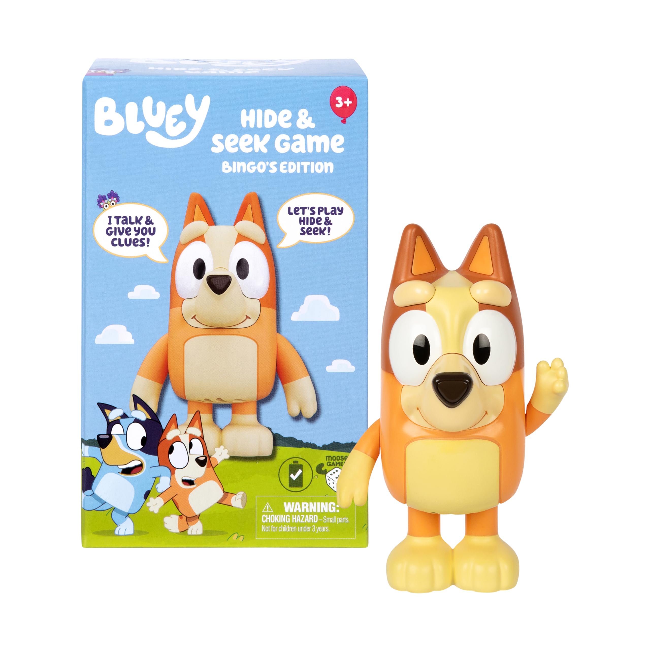 Bluey Game Hide and Seek Bingo Figure