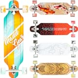Cruiser Skateboard for Adults & Teens – Lightweight 31" Maple Deck – Smooth 70mm Wheels – Madd Gear Longboard