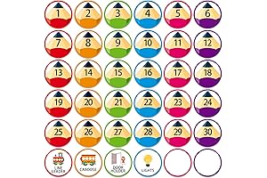 Colorful Classroom Line Holder Spot Markers