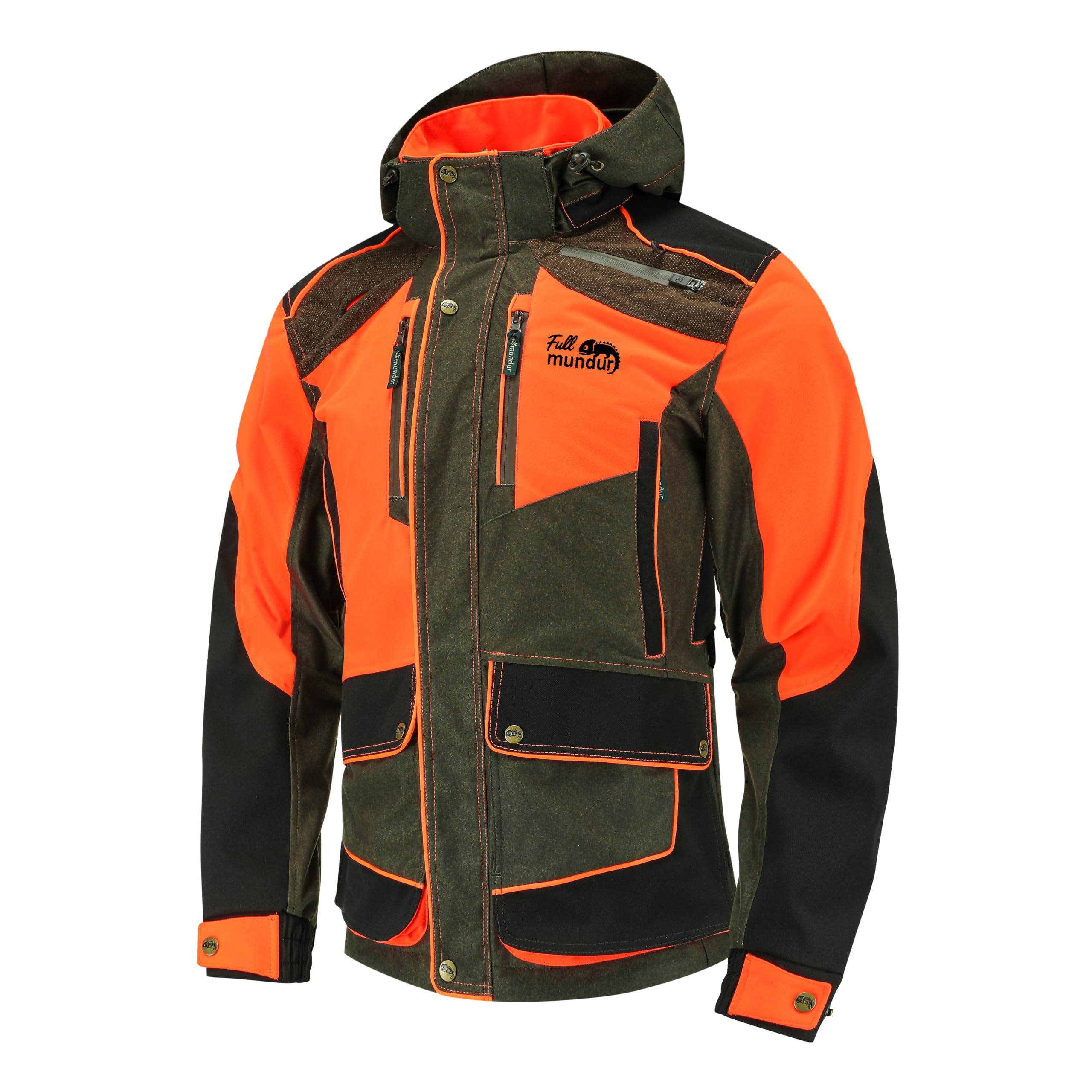 giacca da caccia arancione, giacca outdoor anti-spine (thornproof), giacca militare, giacca tattica, giacca sportiva da uomo, antivento e impermeabile