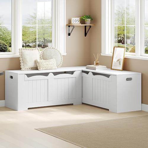 Hzuaneri L Shape Kitchen Breakfast Nook Bench, Kitchen Corner Nook