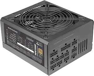 Mars Gaming Mpb1000si Fuente Alimentación Pc Atx 1000w 7 Años De Garantía 80plus Gold 90% Blanco