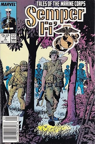 Semper Fi #2 (Newsstand) VG  Marvel comic book  Tales of the Marine Corps
