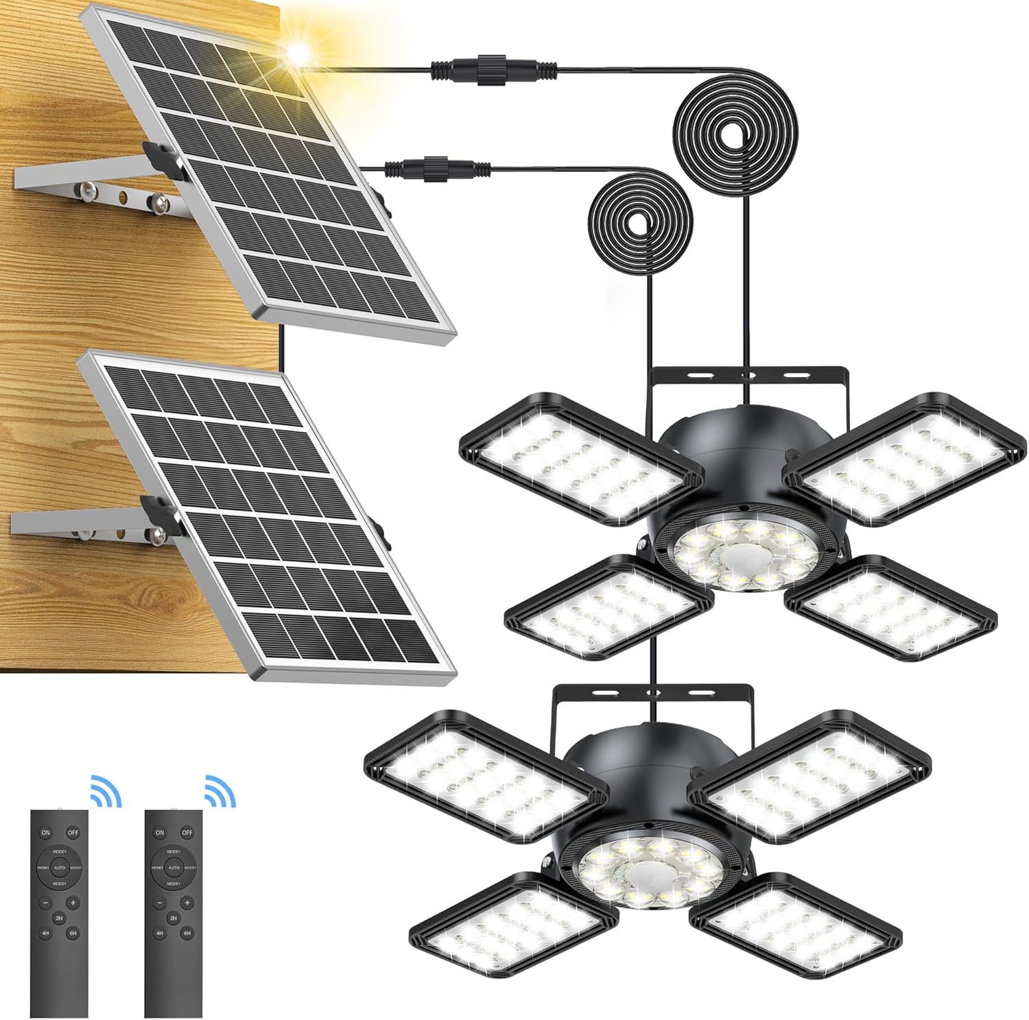 Solar Shed Light Outdoor Indoor