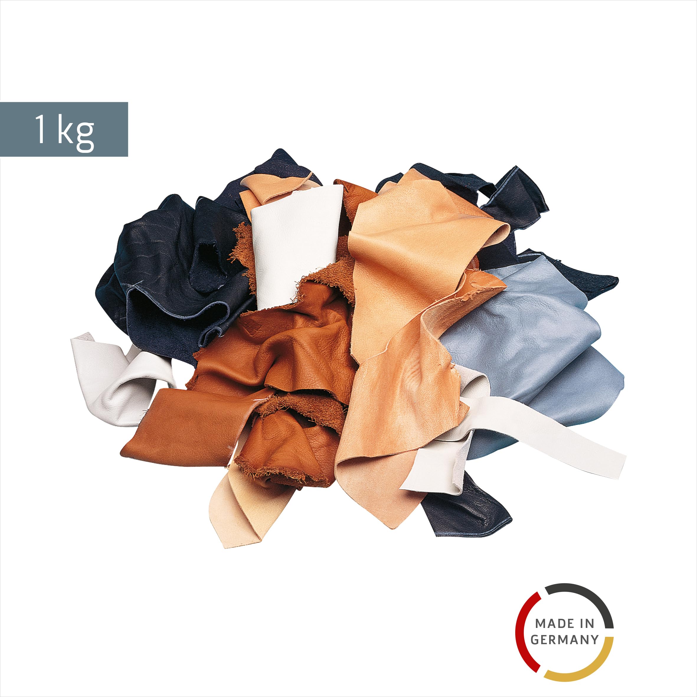 Knorr Prandell Assorted Leather Remnants, Multi-Colour