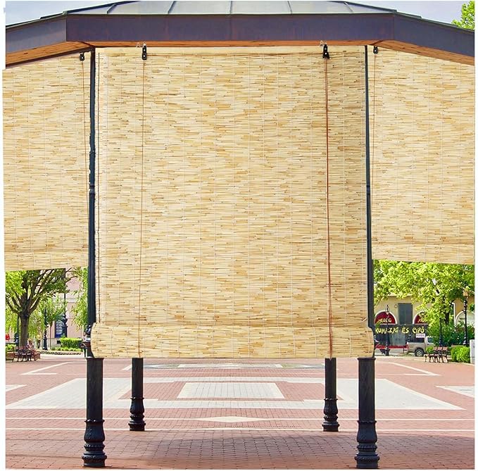 Tende A Rullo In Bambù Per Interni, Tende In Canne Per Balconi, Tende A Rullo In Bambù Per Porte - Foto 11