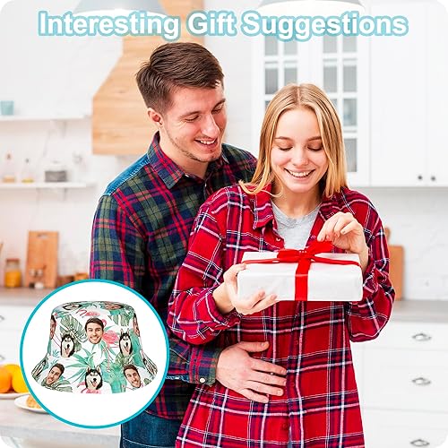 Miniatura 8 de Sombreros de pescador personalizados para mujeres y hombres, diseño personalizado de tu propio texto, logotipo, foto, sombrero de pescador para