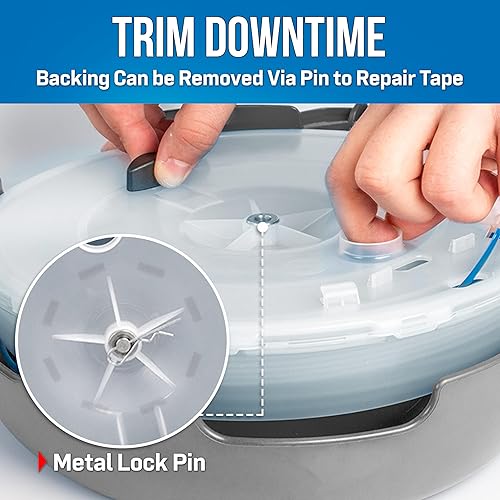 Miniatura 6 de Jonard Tools FTF-1125 - Roder de cinta de fibra de vidrio, 100 pies para empujar y tirar de fibra óptica y cable eléctrico