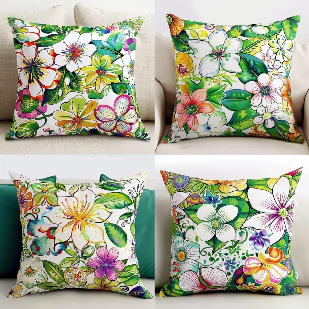 Housse de coussin 55x55cm décoratif canapé taie d'oreiller carré