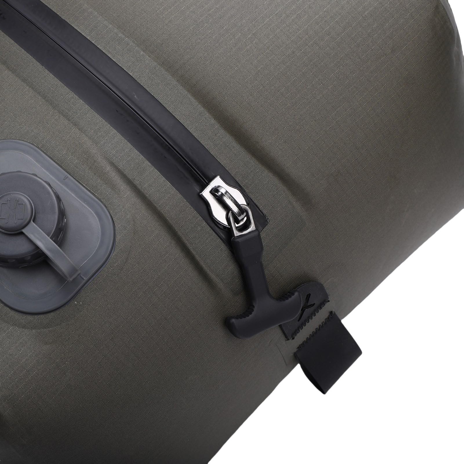Bolsa de Vacío de Viaje, Bolsa de Compresión Reutilizable Eficiente para Ropa, Ahorro de Espacio para Acampar, Senderismo, Mochilero, 20L (Cuadrícula verde)