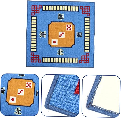 Miniatura 6 de 2 unids Mahjong Mantel Mahjong Juego Mat Juegos Azulejos Mesa Mat Fieltro Mahjong Mat Mahjong Mat Escritorio Esterilla de escritorio Universal Juego