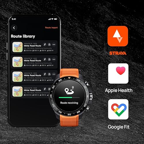 Miniatura 8 de Mibro GS Explorer S Adventure - Reloj GPS con 10ATM, batería de 20 días, reloj deportivo de cerámica AMOLED de 1.32 pulgadas para senderismo,