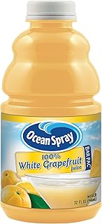 Ocean Spray White Grapefruit Mixer Bottle, 32 Ounce Bottles (Pack of 12)