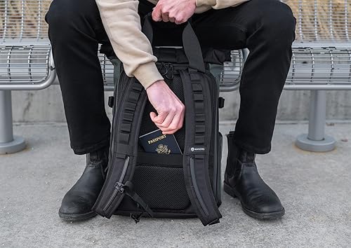 Miniatura 6 de WANDRD Mochila de viaje y paquete de fotografía PRVKE, Negro -, Mochila