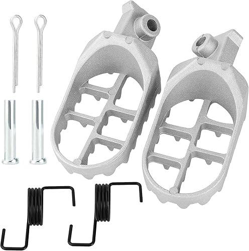 Miniatura 9 de Estriberas para reposapiés para XR50 XR50R XR70 XR70R XR80 XR80R XR100R CRF50 CRF50F CRF70 CRF70F CRF80 KLX110 2011-2016 Motocross 50cc 70cc 90cc