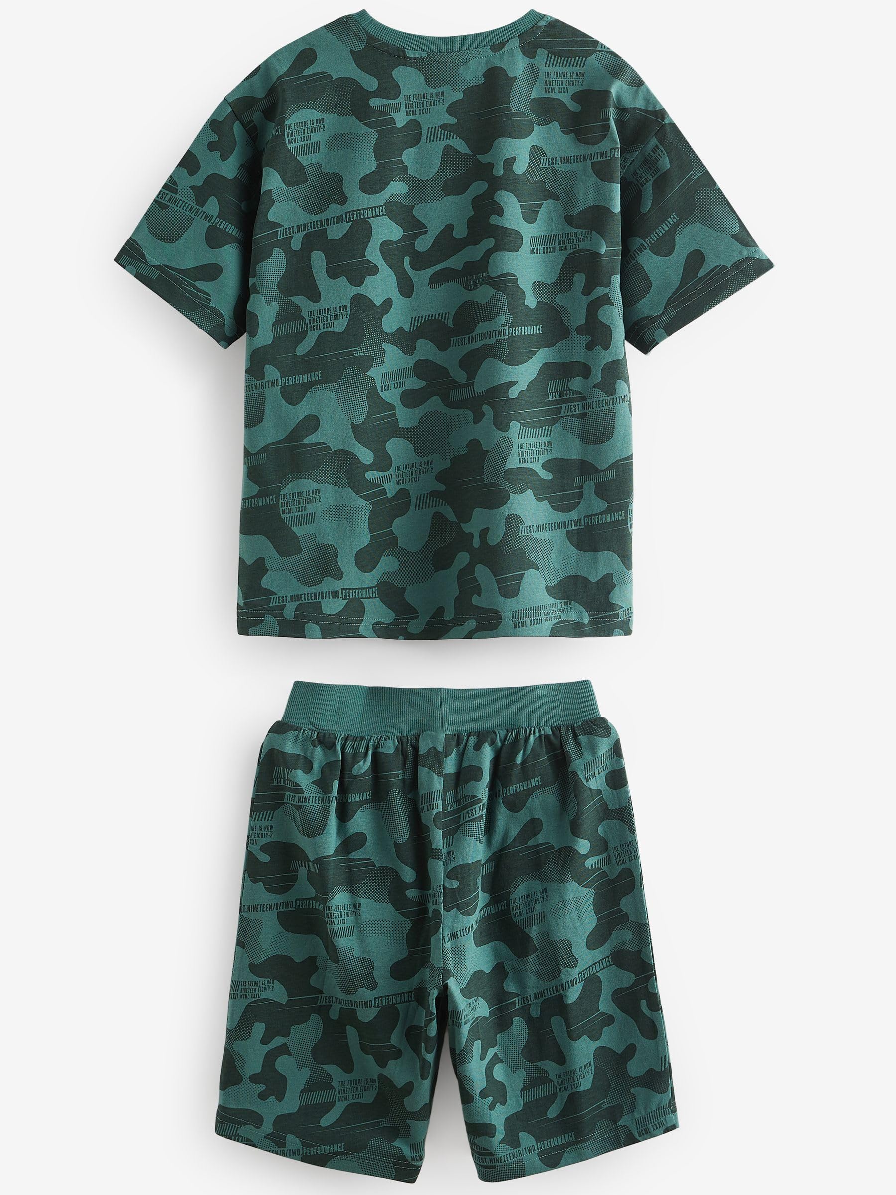 NEXT Niños Pack de 3 Pijamas con Pantalones Cortos 100% algodón