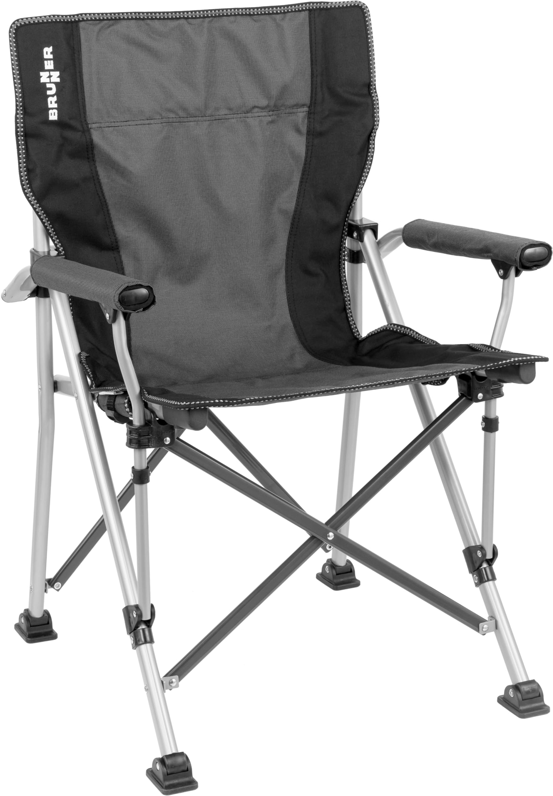 BRUNNER 31778 Sedia Raptor Classic, Nero/Grigio