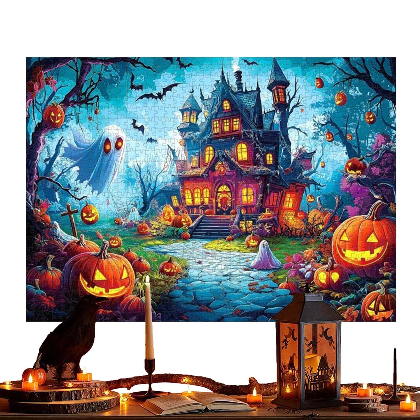 Puzzle Da 1000 Pezzi Decorazione Colorata di Stregata