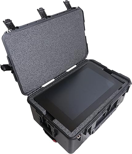 Miniatura 1 de Case Club Funda compatible con Wacom Cintiq Pro 24. Aprobado para aerolíneas y envíos, también se adapta a soporte, teclado y accesorios, compacto,