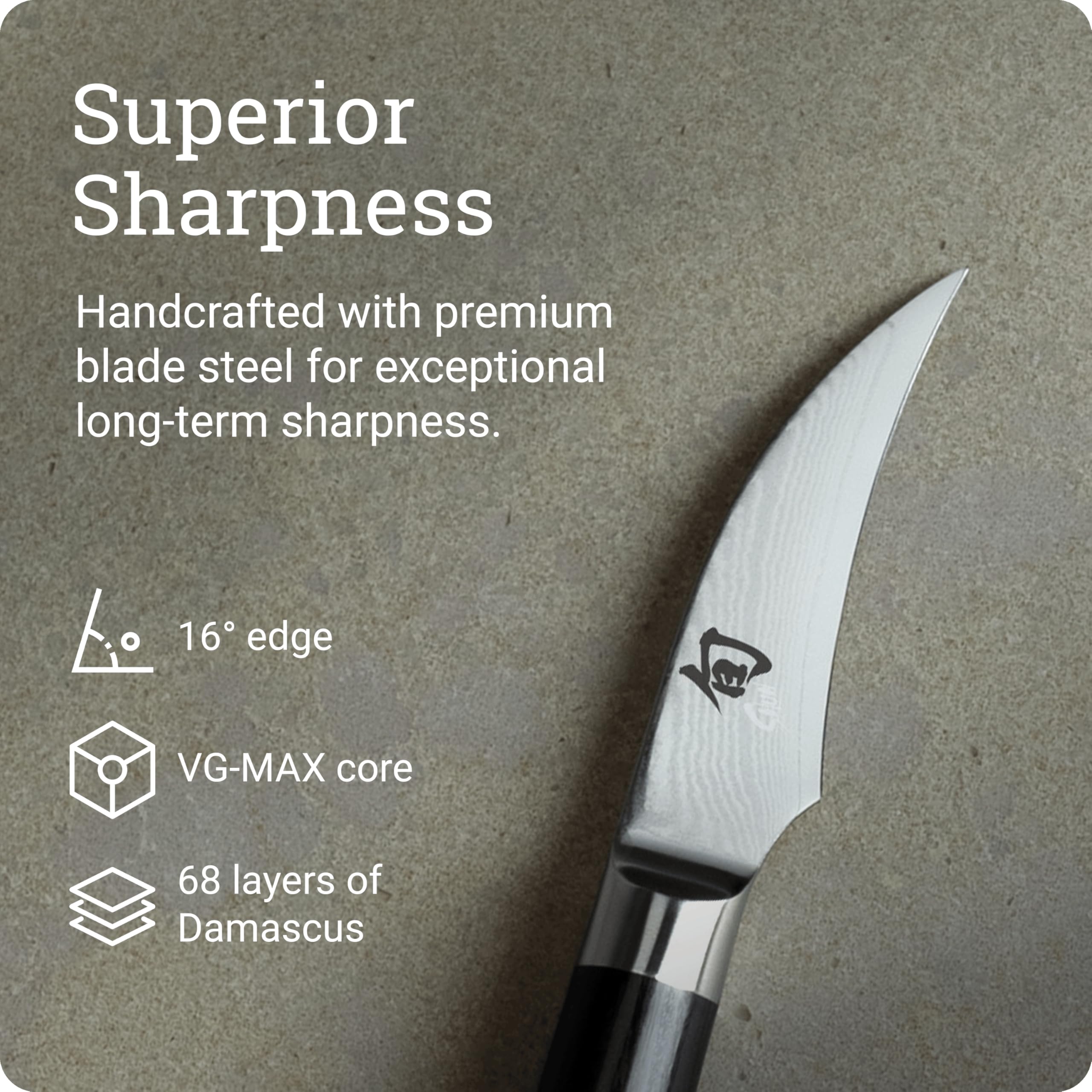 Shun Classic 2.5" Bird's Beak Knife — Amazon image 3